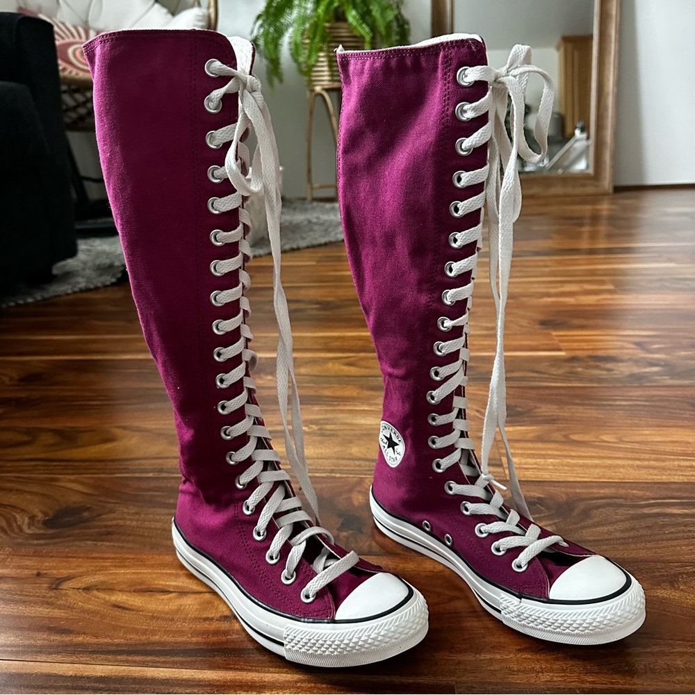 Converse Tall Lace-Up Knee-High Sneakers